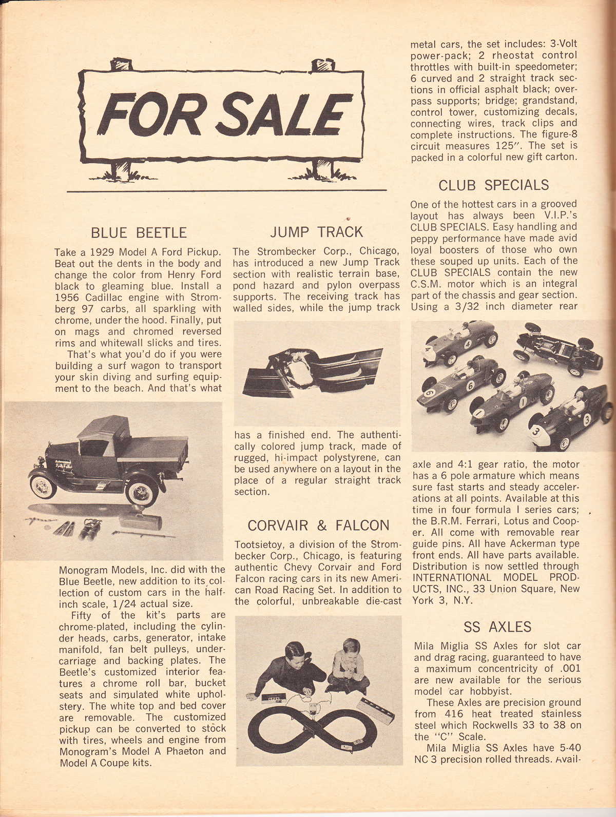 Model Cars Illustrated September 1964 page 60