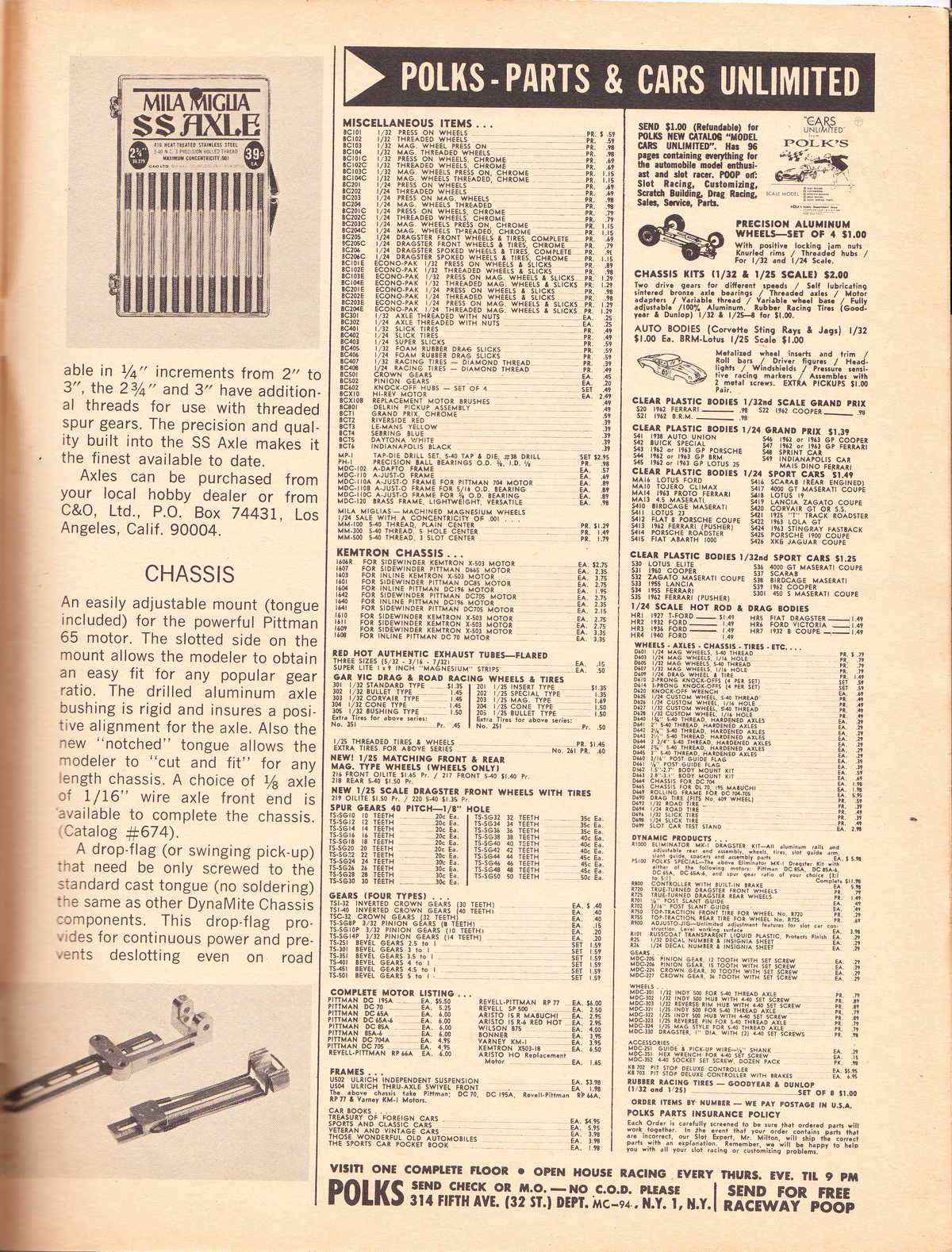 Model Cars Illustrated September 1964 page 61