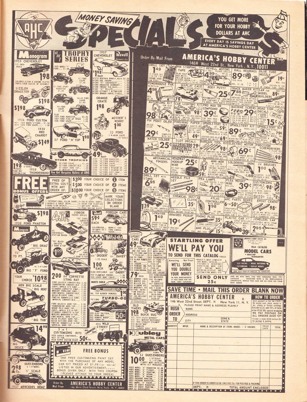 Model Cars Illustrated September 1964 page 65