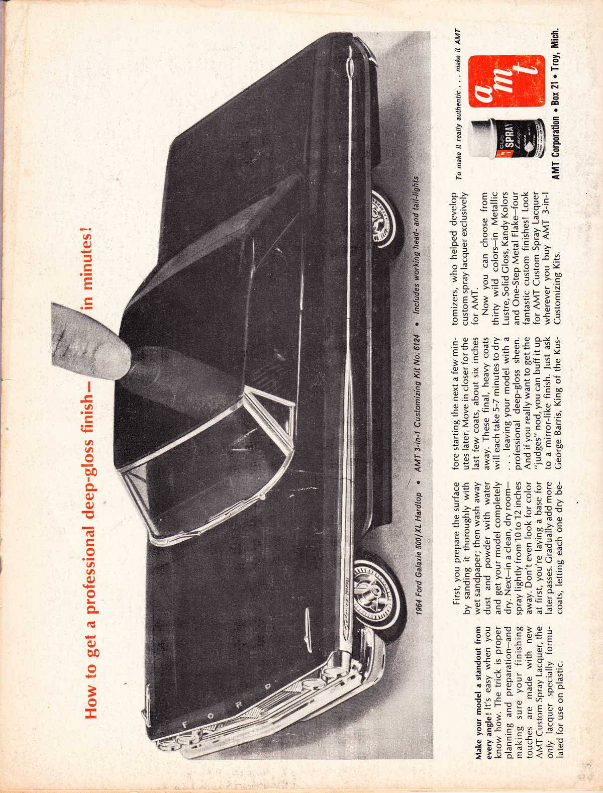 Model Cars Illustrated September 1964 page 68