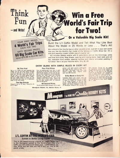 Model Cars Illustrated September 1964 page 2