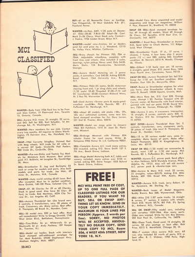 Model Cars Illustrated September 1964 page 58