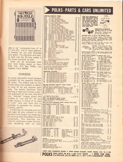 Model Cars Illustrated September 1964 page 61