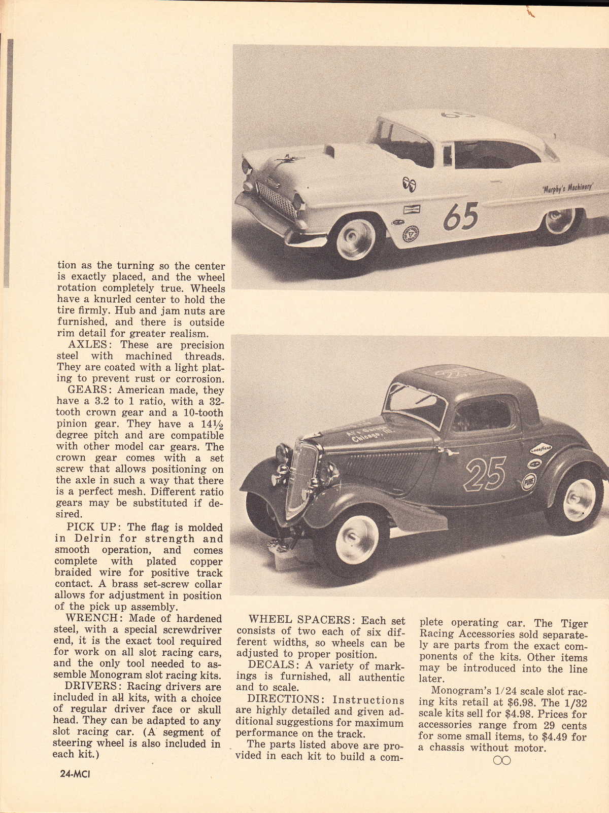 Model Cars Illustrated October 1964 page 24