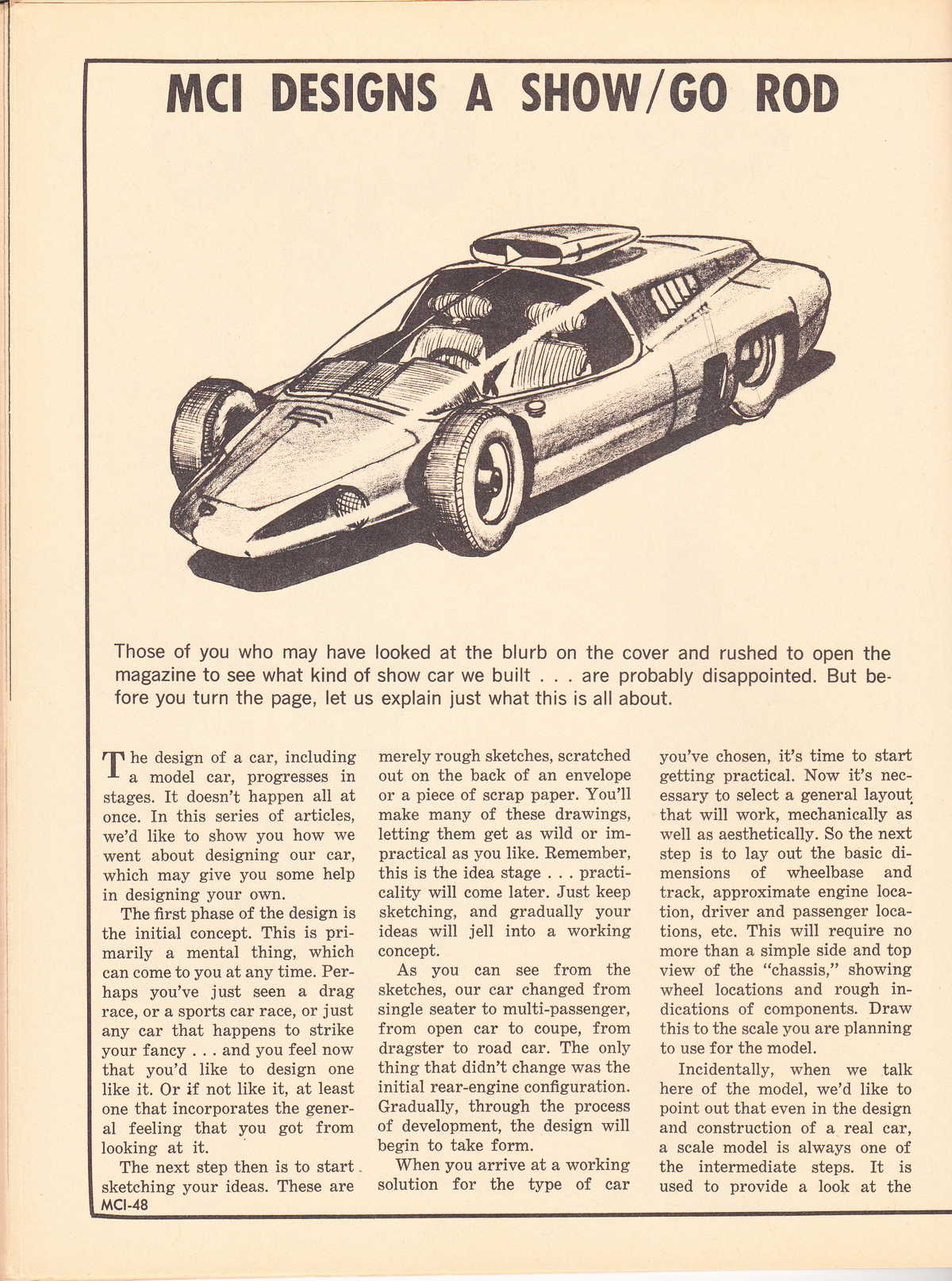 Model Cars Illustrated October 1964 page 48