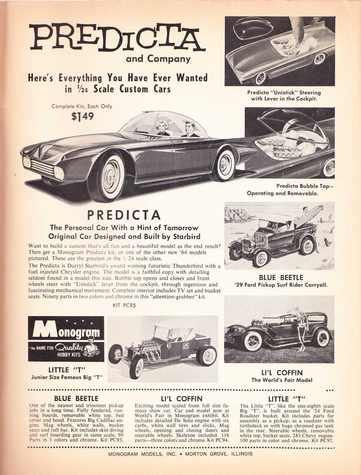 Model Cars Illustrated October 1964 page 67