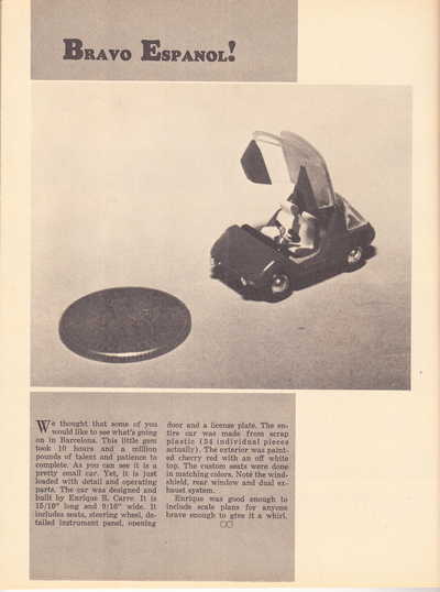 Model Cars Illustrated October 1964 page 40