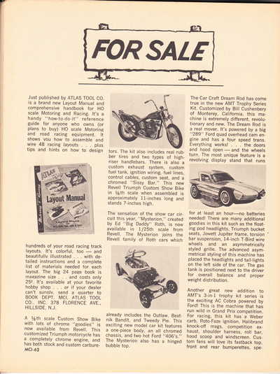 Model Cars Illustrated October 1964 page 62