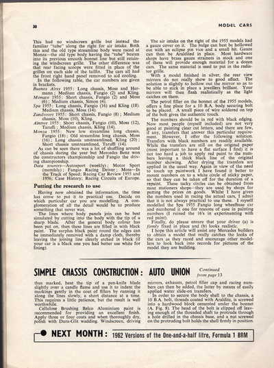 Model Cars April 1964 page 30