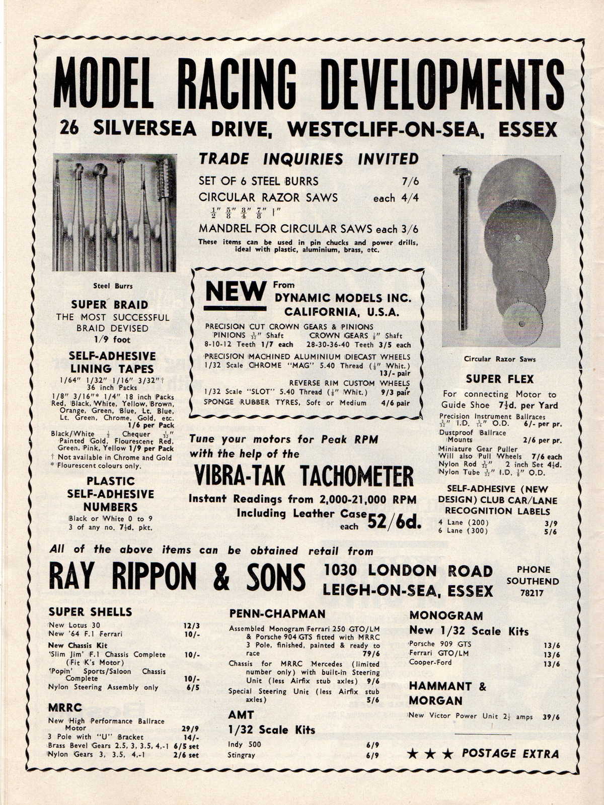 Model Cars July 1965 page 8
