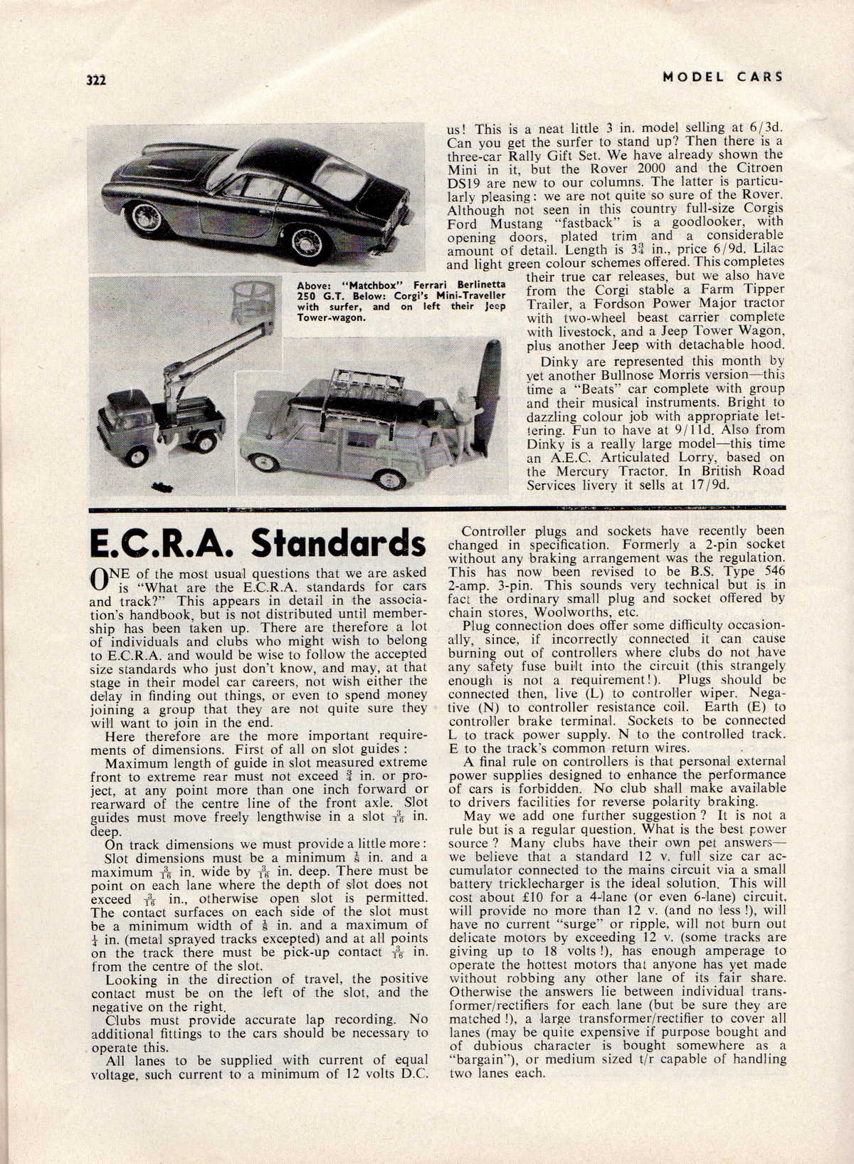 Model Cars July 1965 page 42