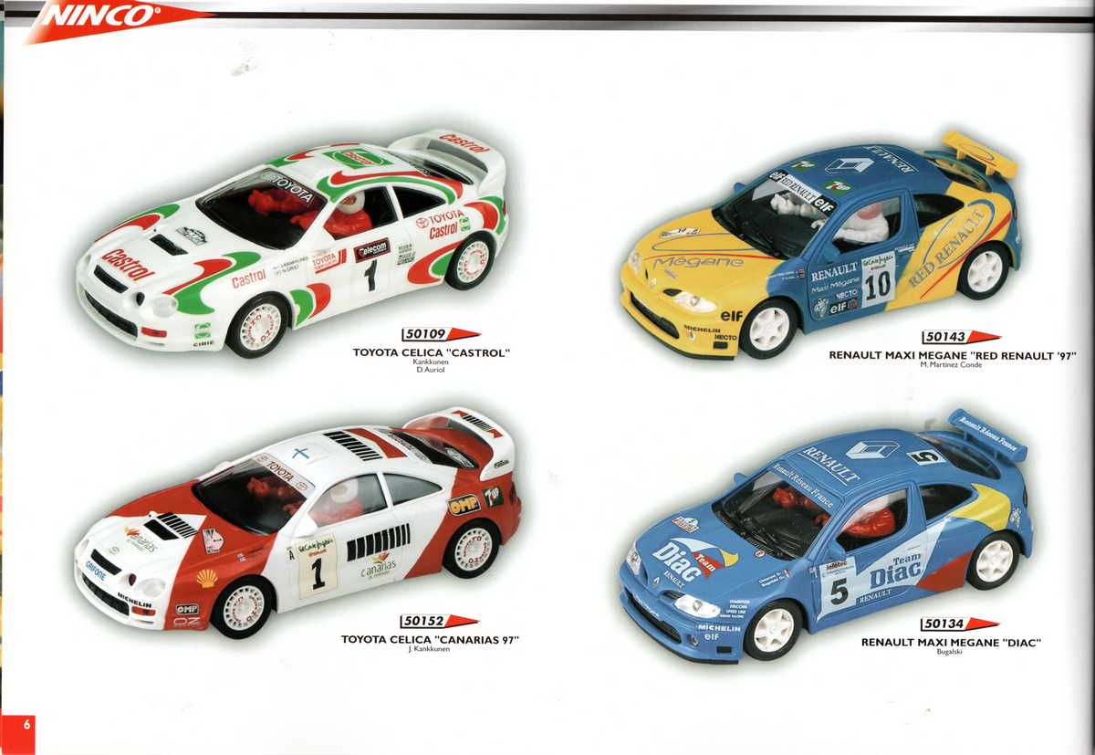 Ninco Catalogue 1999 page 6