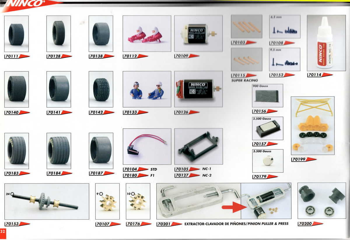 Ninco Catalogue 1999 page 32