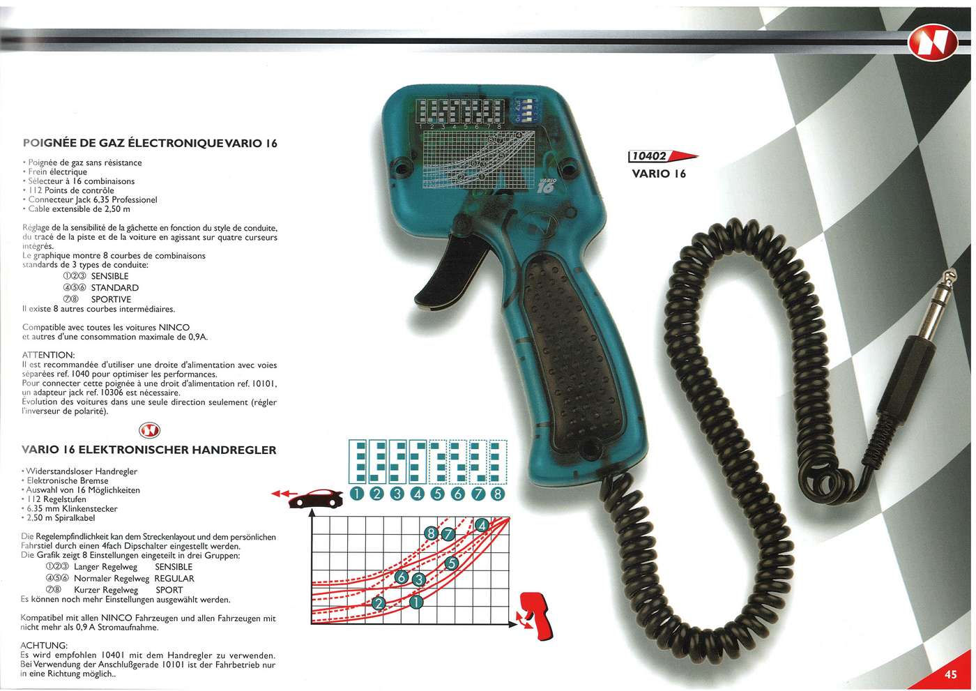 Ninco Catalogue 2000 page 45