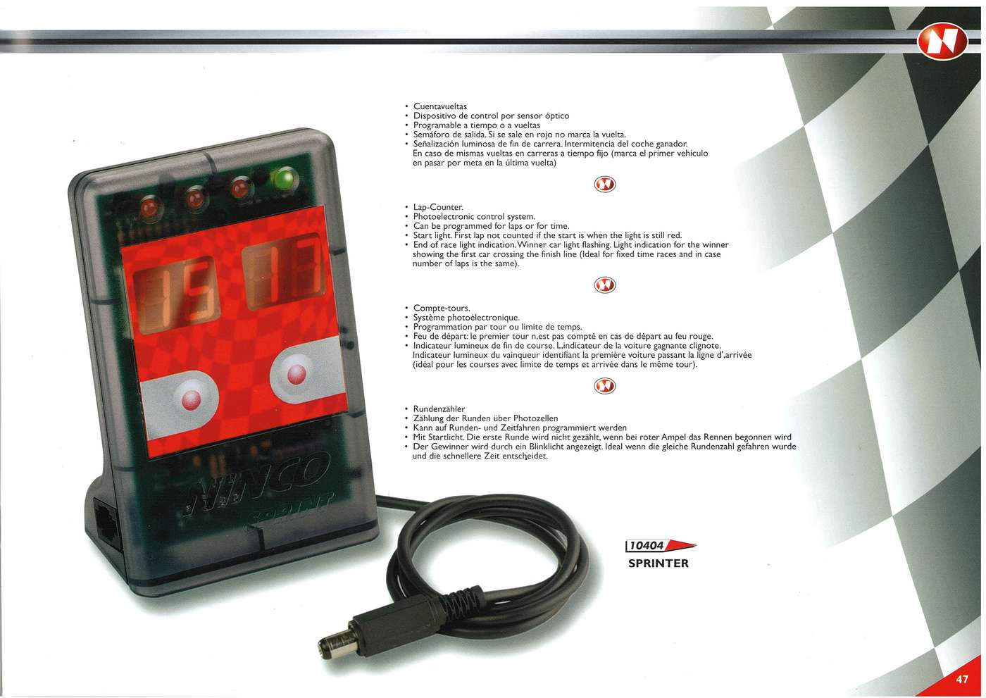 Ninco Catalogue 2000 page 47