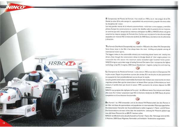 Ninco Catalogue 2000 page 16