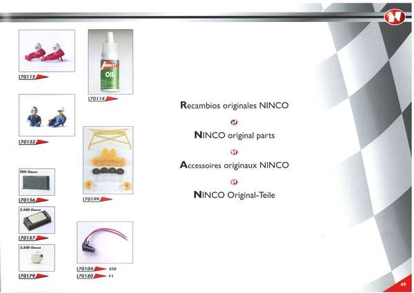 Ninco Catalogue 2000 page 49