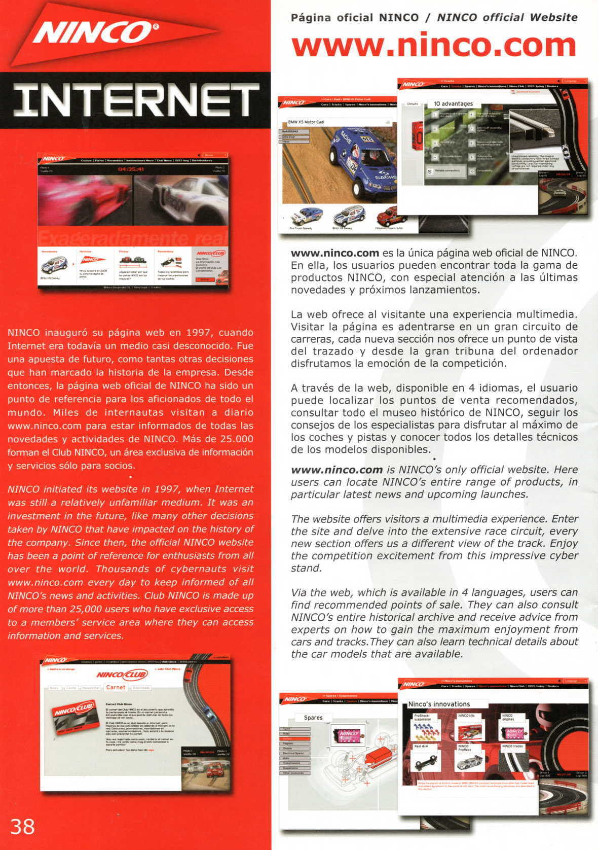 Ninco Catalogue 2005 page 38