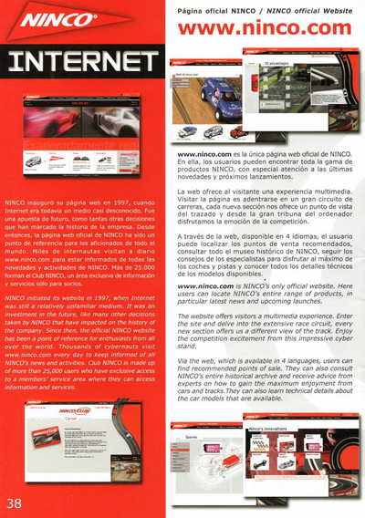 Ninco Catalogue 2005 page 38