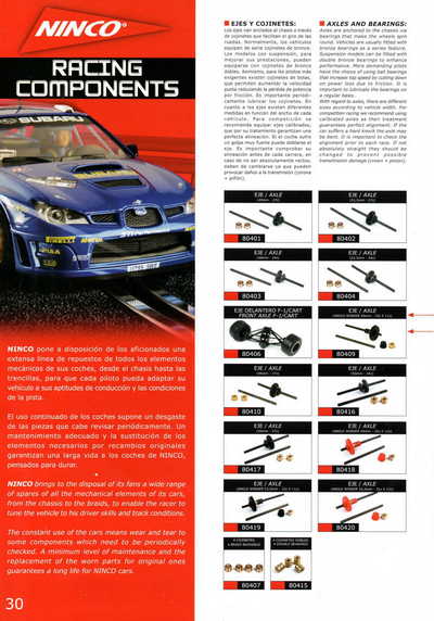 Ninco Catalogue 2007 page 30