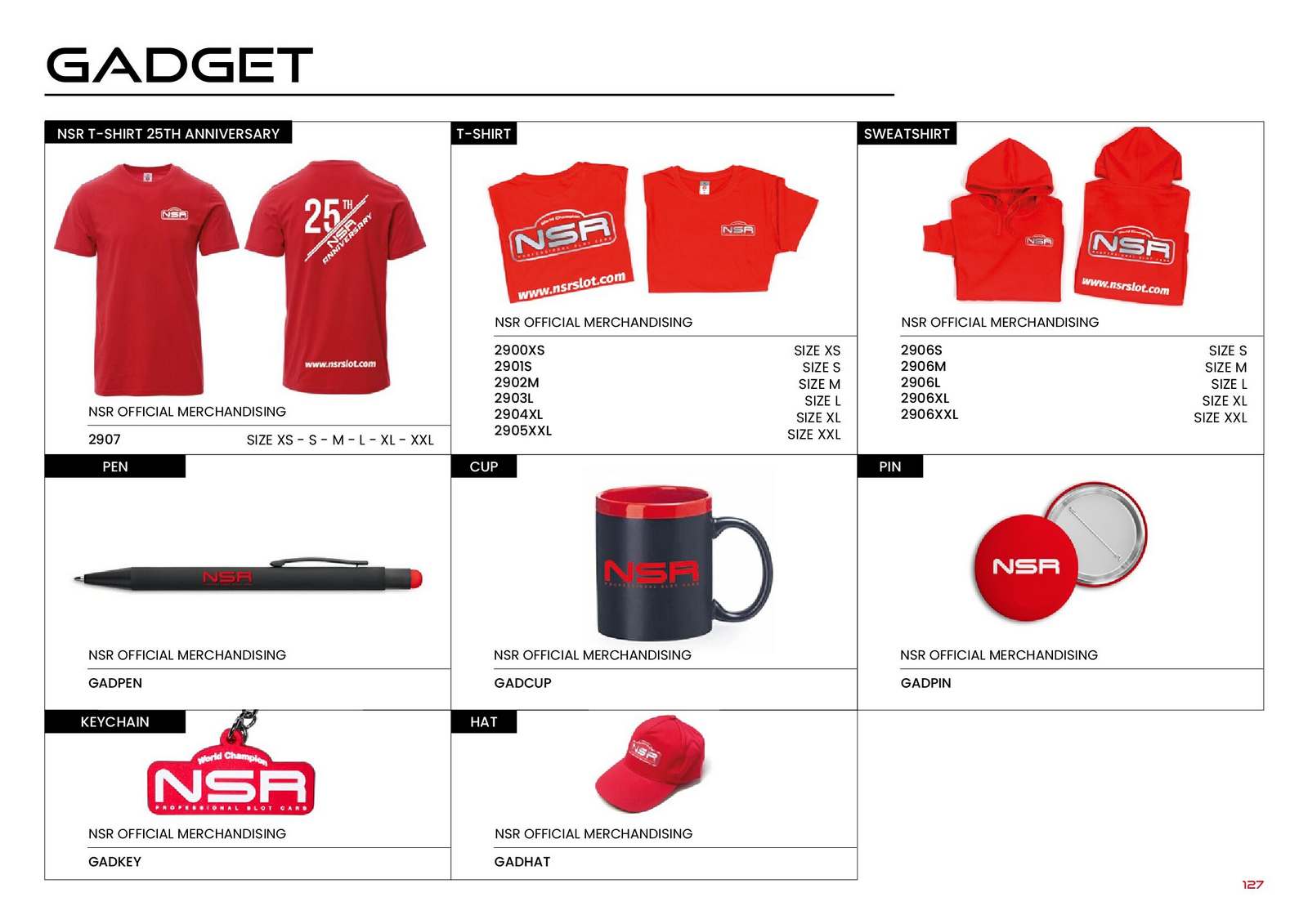 NSR Catalogue 2024 page 129