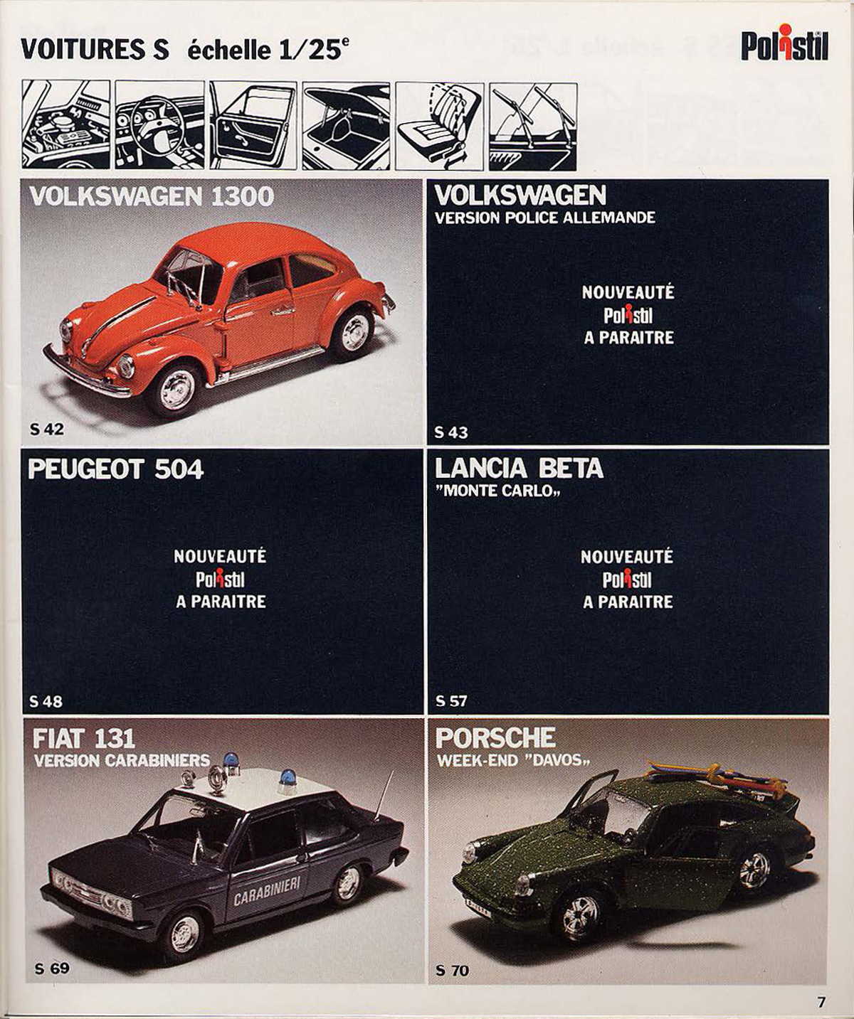 Polistil Catalogue 1976 page 7