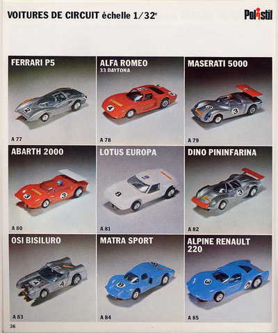 Polistil Catalogue 1976 page 36