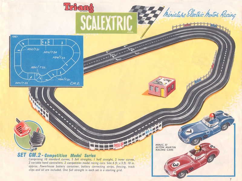 Scalextric Catalogue 1961 page 7