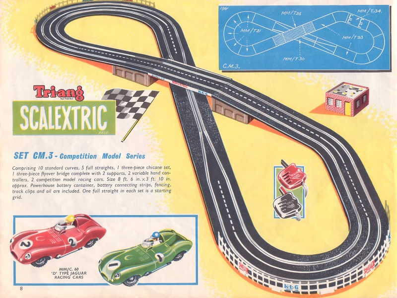 Scalextric Catalogue 1961 page 8