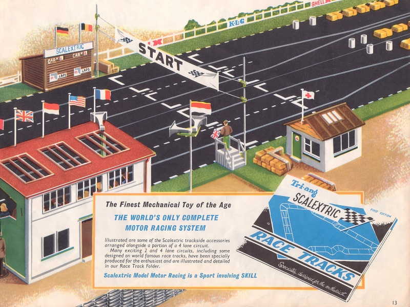 Scalextric Catalogue 1961 page 13