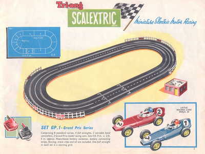 Scalextric Catalogue 1961 page 3