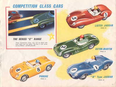 Scalextric Catalogue 1961 page 11