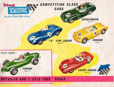 Scalextric Catalogue 1962 page 9