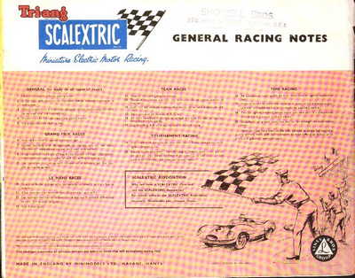 Scalextric Catalogue 1963 page 24