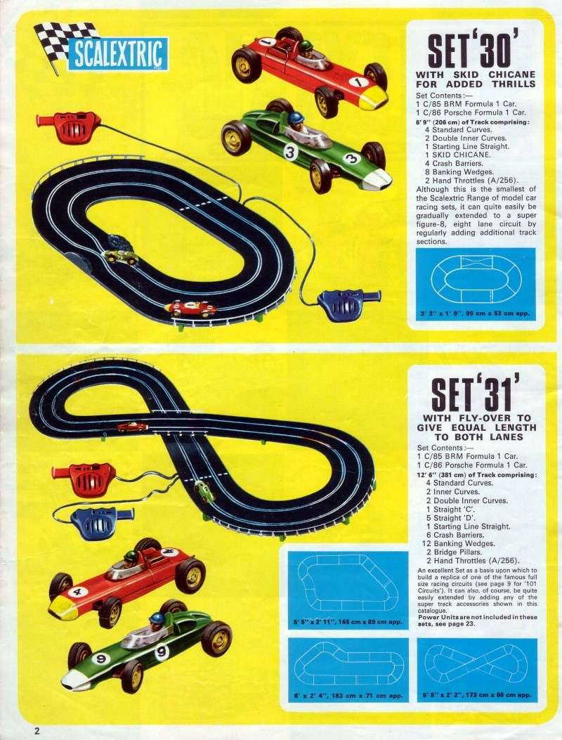 Scalextric Catalogue 1967 page 2
