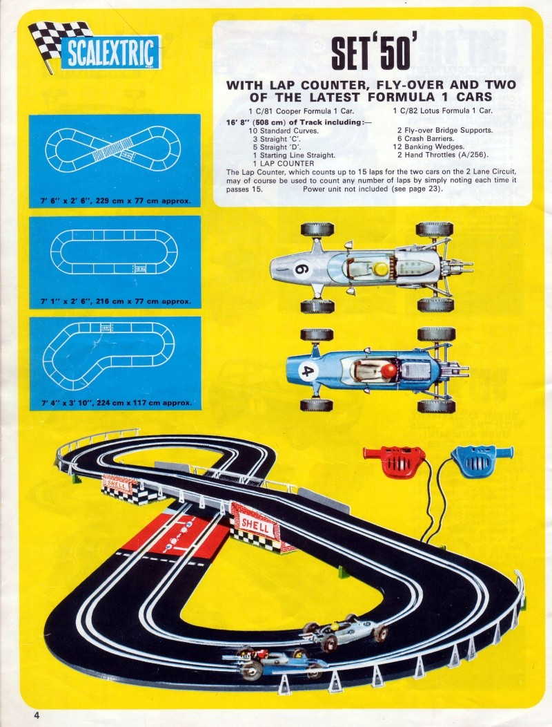 Scalextric Catalogue 1967 page 4