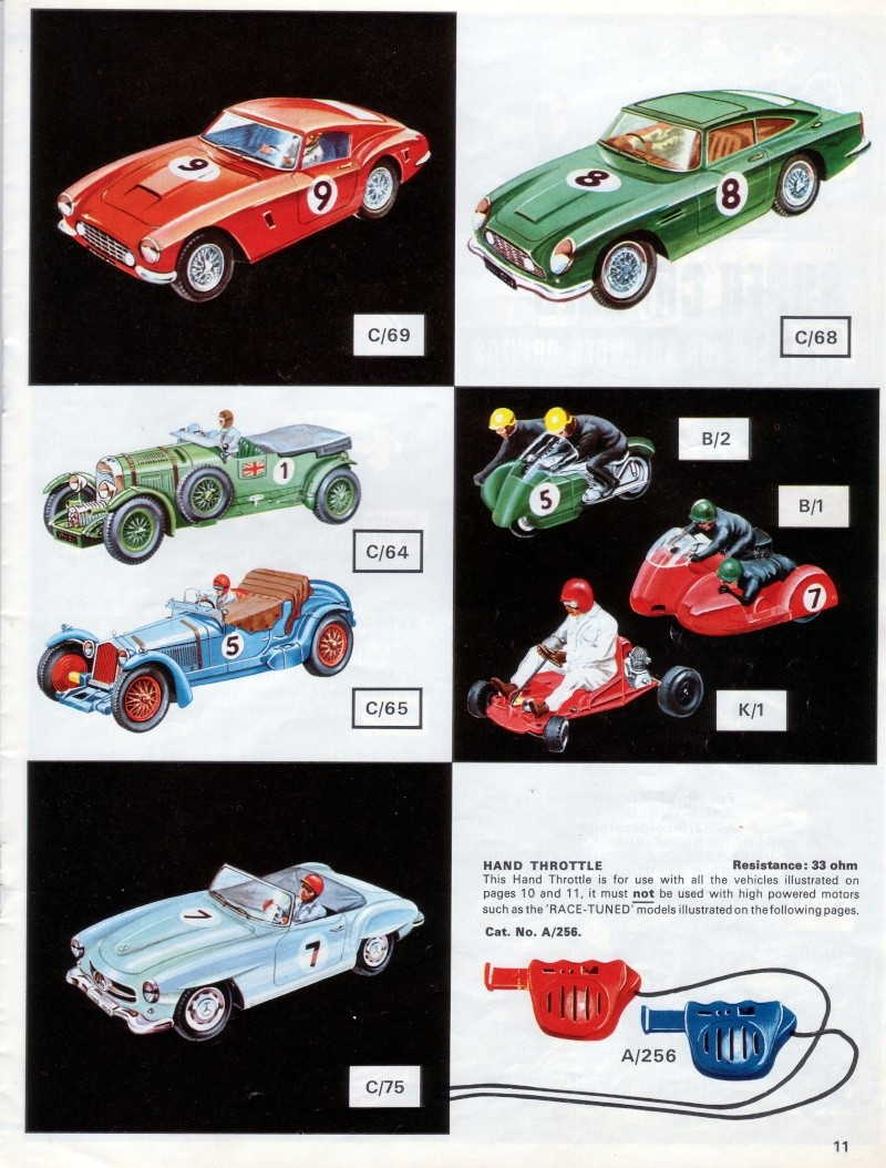 Scalextric Catalogue 1967 page 11