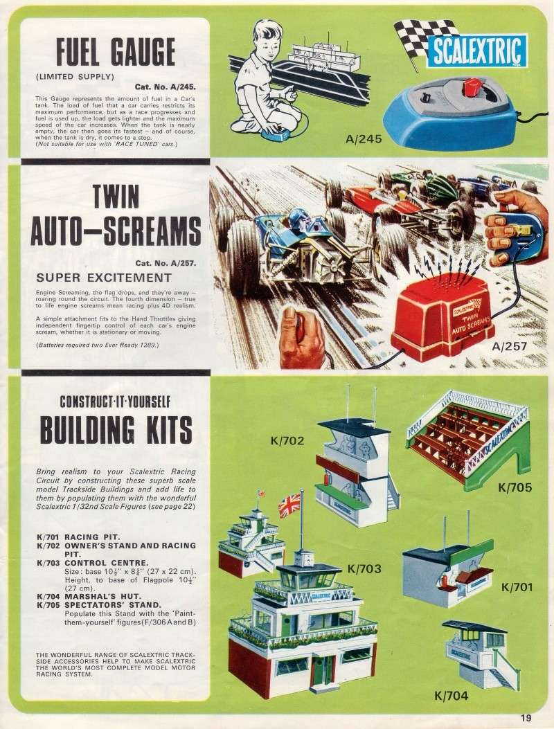 Scalextric Catalogue 1967 page 19