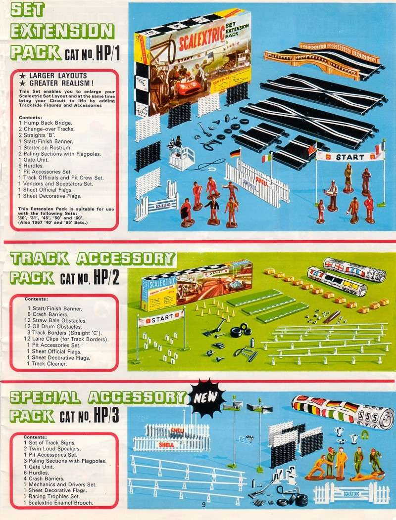 Scalextric Catalogue 1968 page 9