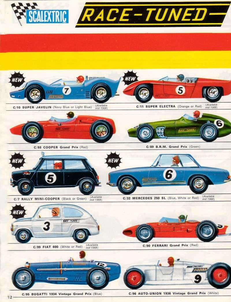 Scalextric Catalogue 1968 page 12