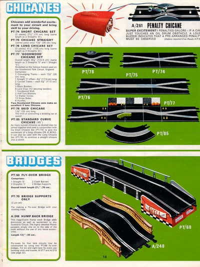 Scalextric Catalogue 1968 page 16