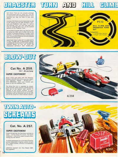 Scalextric Catalogue 1968 page 18