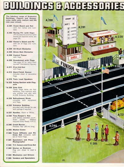 Scalextric Catalogue 1968 page 20