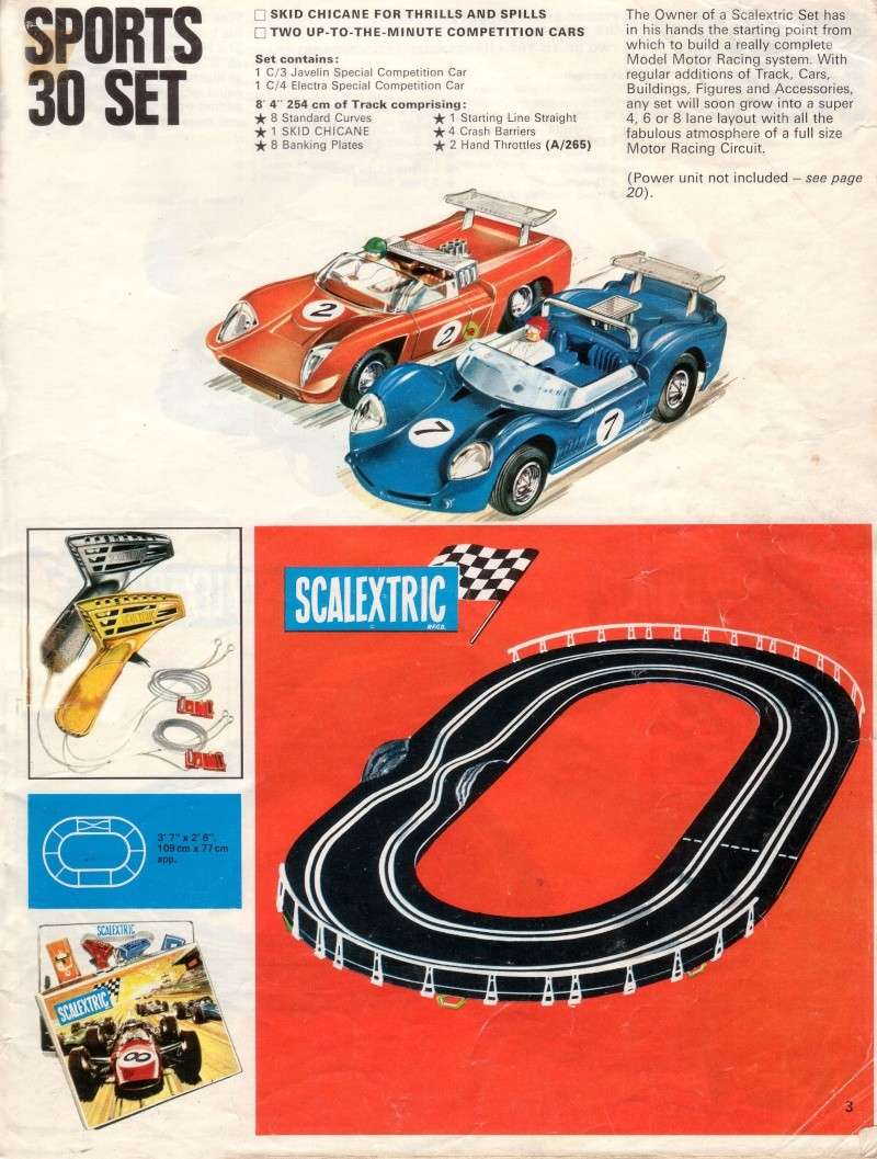 Scalextric Catalogue 1969 page 3