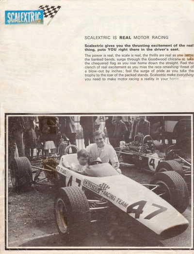 Scalextric Catalogue 1969 page 2
