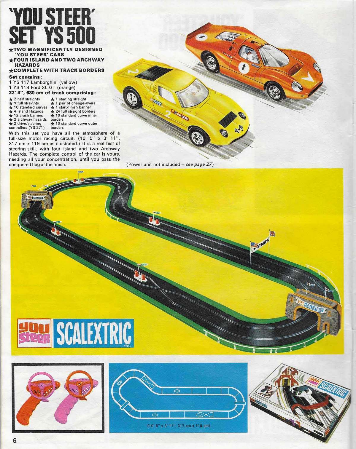 Scalextric Catalogue 1970 page 6