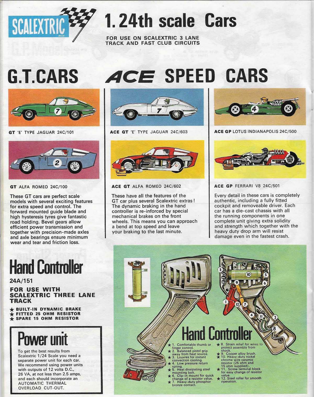 Scalextric Catalogue 1970 page 18