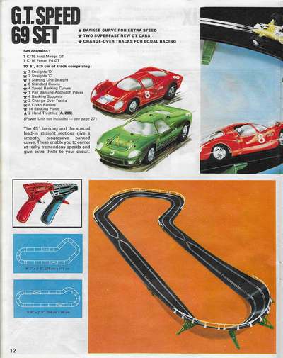 Scalextric Catalogue 1970 page 12