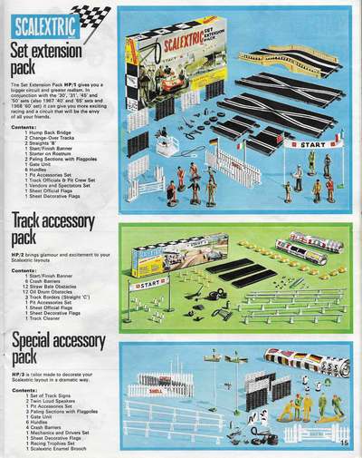 Scalextric Catalogue 1970 page 15
