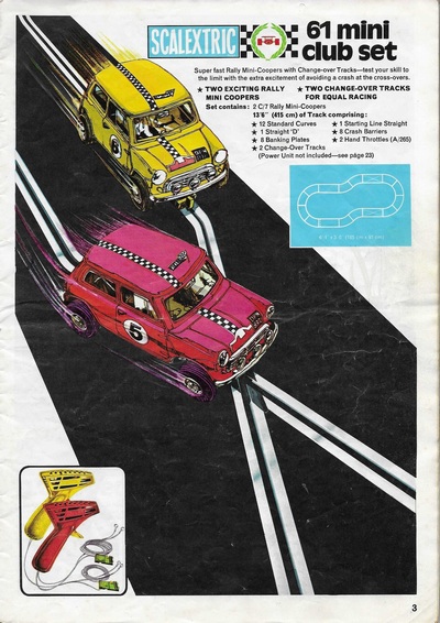 Scalextric Catalogue 1971 page 3
